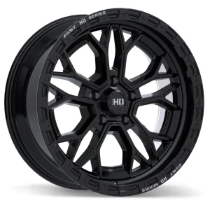Fast HD – Muramasa – Black – 20″x9″ 0mm – All weather Wheels – F276-2090-73BH+00C715